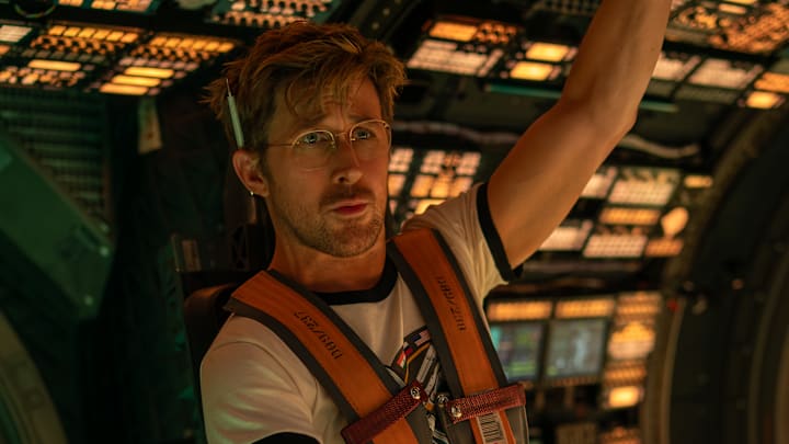 Ryan Gosling stars as Ryland Grace in PROJECT HAIL MARY, from Amazon MGM Studios. Ryan Gosling stars as Ryland Grace in PROJECT HAIL MARY, from Amazon MGM Studios.