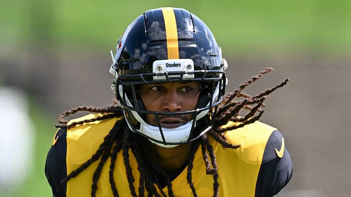 Aug 03, 2026; Latrobe, PA, USA; Pittsburgh Steelers safety Rayshawn Jenkins (3) participates in a practice session at Training camp at Saint Vincent College. Mandatory Credit: Barry Reeger-Imagn Images Aug 03, 2026; Latrobe, PA, USA; Pittsburgh Steelers safety Rayshawn Jenkins (3) participates in a practice session at Training camp at Saint Vincent College. Mandatory Credit: Barry Reeger-Imagn Images
