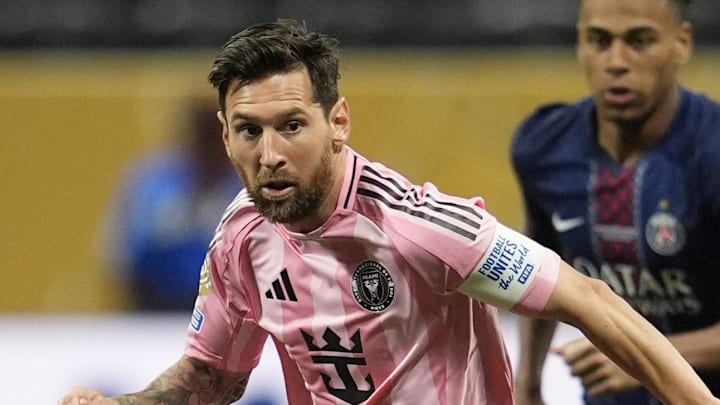 Lionel Messi was among the Inter Miami CF players who struggled against PSG on Sunday. 