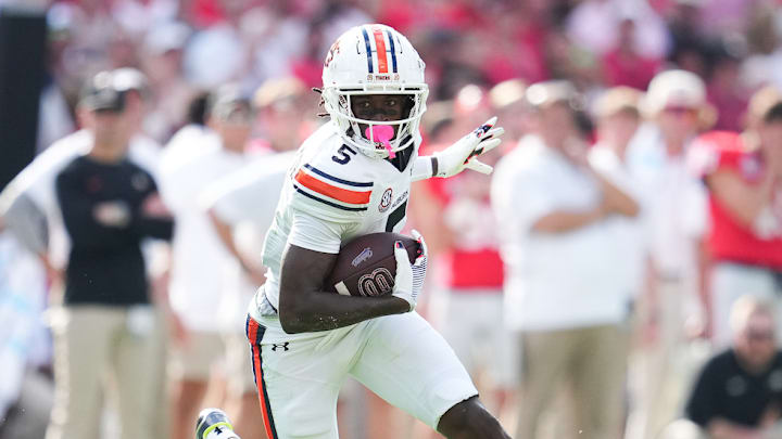 Auburn Tigers wide receiver KeAndre Lambert-Smith had another big game against the Georgia Bulldogs.