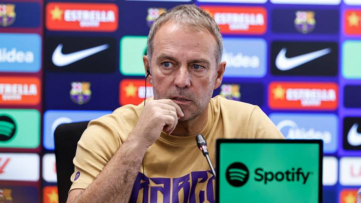 Fc Barcelona Training And Press Conference - Laliga Ea Sports