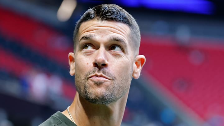 Carolina Panthers head coach Dave Canales