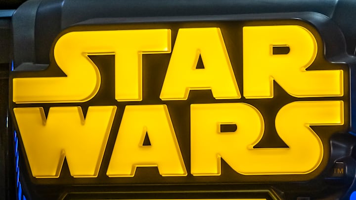 Star Wars video game logo seen during the festival.
The...