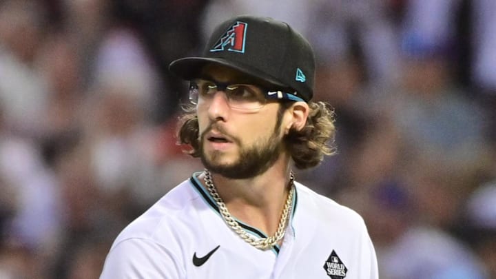 Arizona Diamondbacks starting pitcher Zac Gallen Arizona Diamondbacks starting pitcher Zac Gallen