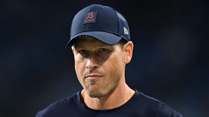 Chicago Bears head coach Ben Johnson