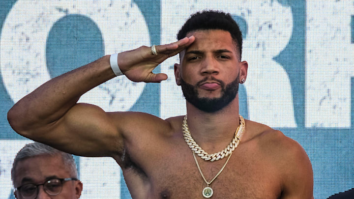 Light heavyweight boxing contender David Morrell