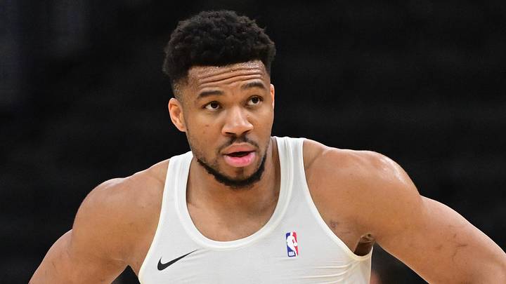 Former Milwaukee Bucks forward Giannis Antetokounmpo (34).