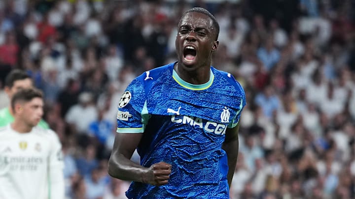 Timothy Weah scored the second goal of his career in the Champions League.