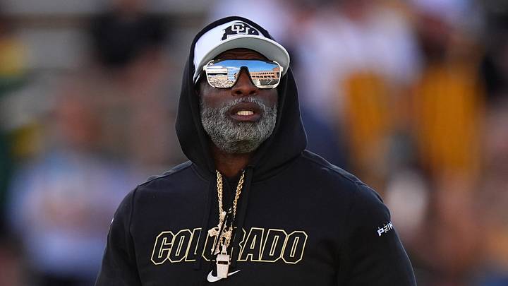 Colorado Buffaloes head coach Deion Sanders before the game against the North Dakota State Bison at Folsom Field. Colorado Buffaloes head coach Deion Sanders before the game against the North Dakota State Bison at Folsom Field.
