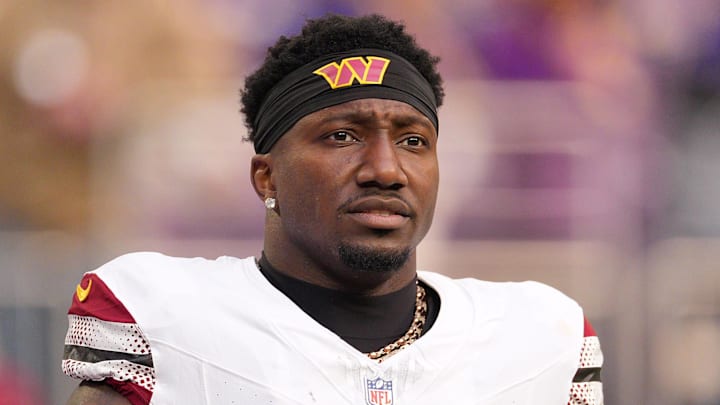 Washington Commanders wide receiver Deebo Samuel Sr. Washington Commanders wide receiver Deebo Samuel Sr.