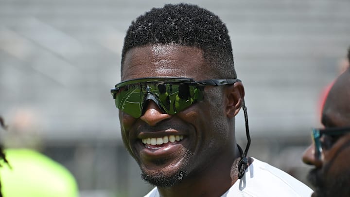 Former North Florida Christian Eagles and Florida State Seminoles football player Ernie Sims hosts his 16th Annual Big HITS Charity Weekend in Tallahassee, Florida