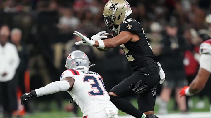 The New England Patriots may be in the market for the New Orleans Saints' Chris Olave in a trade eyeing the long haul