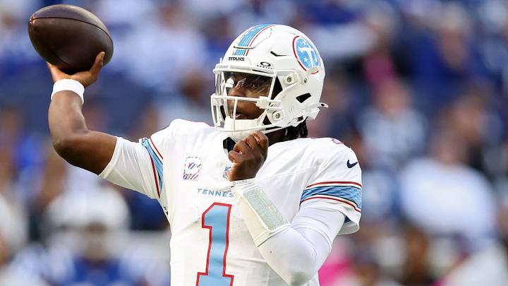 Tennessee Titans quarterback Cam Ward Tennessee Titans quarterback Cam Ward
