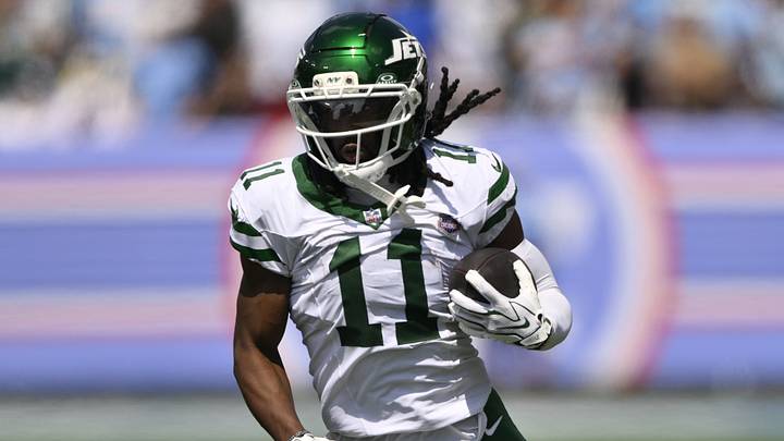 New York Jets wide receiver Omar Cooper Jr. New York Jets wide receiver Omar Cooper Jr.