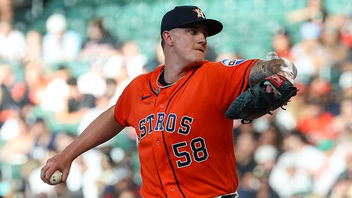Houston Astros starting pitcher Hunter Brown (58) pitches at Daikin Park. Credit: Thomas Shea-Imagn Images Houston Astros starting pitcher Hunter Brown (58) pitches at Daikin Park. Credit: Thomas Shea-Imagn Images