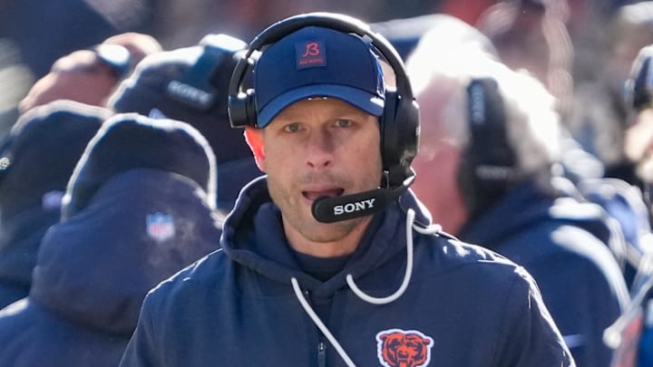 Chicago Bears head coach Ben Johnson