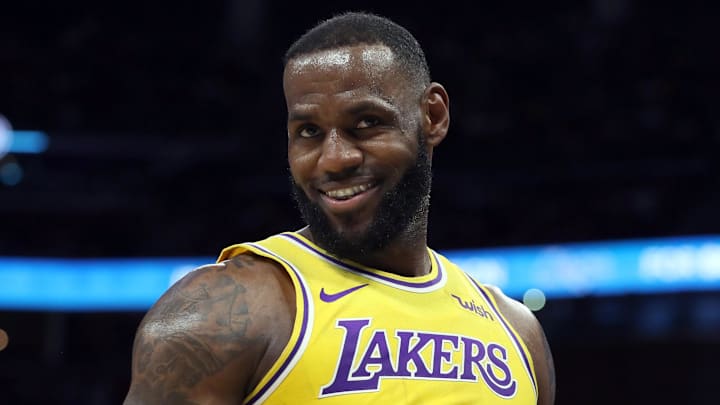 Los Angeles Lakers forward LeBron James