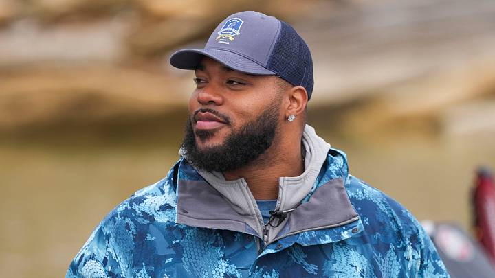 Jeffrey Simmons during the Bassmaster Classic Progressive Celebrity Pro-Am on Douglas Lake in Dandridge, Tenn., on March 12, 2026.