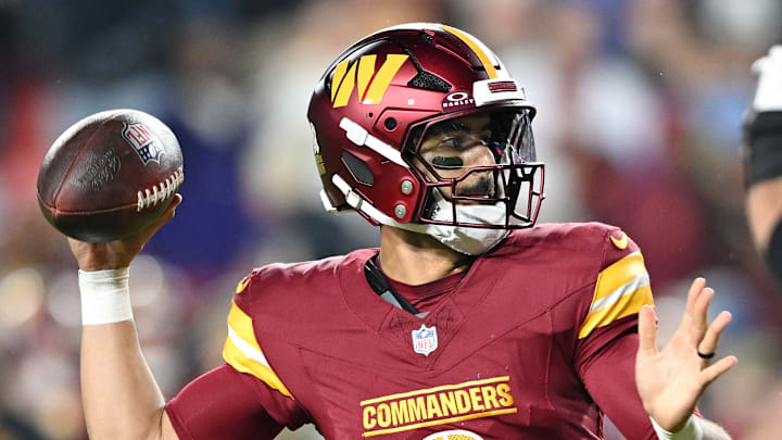 Washington Commanders quarterback Marcus Mariota Washington Commanders quarterback Marcus Mariota