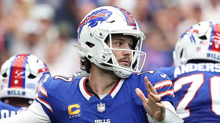 Sep 13, 2026; Houston, Texas, USA; Buffalo Bills quarterback Josh Allen (17) passes the ball during the game against the Houston Texans at Reliant Stadium. Mandatory Credit: Troy Taormina-Imagn Images Sep 13, 2026; Houston, Texas, USA; Buffalo Bills quarterback Josh Allen (17) passes the ball during the game against the Houston Texans at Reliant Stadium. Mandatory Credit: Troy Taormina-Imagn Images