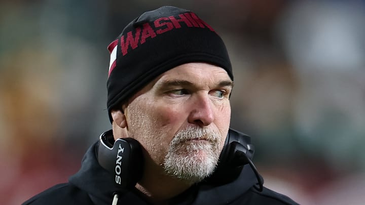 Washington Commanders head coach Dan Quinn Washington Commanders head coach Dan Quinn