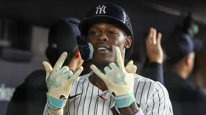 New York Yankees second baseman Jazz Chisholm Jr.