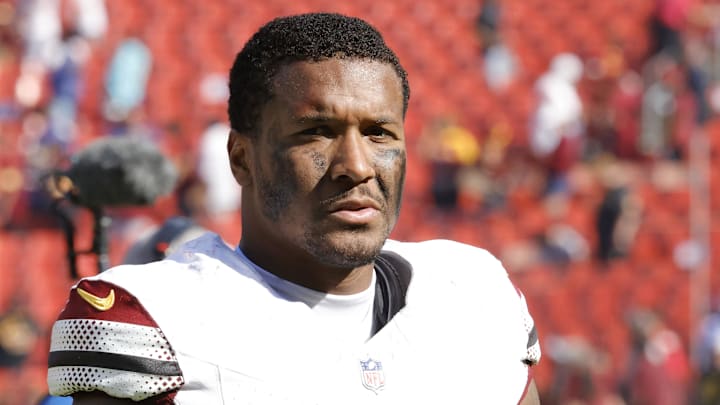 Washington Commanders safety Will Harris Washington Commanders safety Will Harris