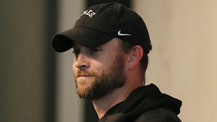 Penn State offensive coordinator Taylor Mouser Penn State offensive coordinator Taylor Mouser