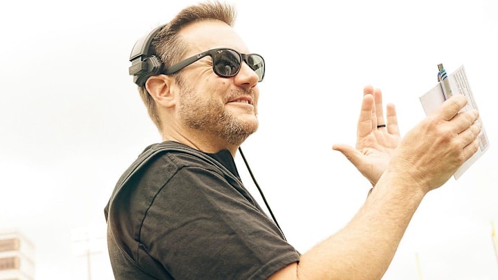 Former Memphis coach Ryan Silverfield claps during a Memphis Tigers football spring game between the blue and gray team at Simmons Liberty Bank Stadium in Memphis, Tenn.