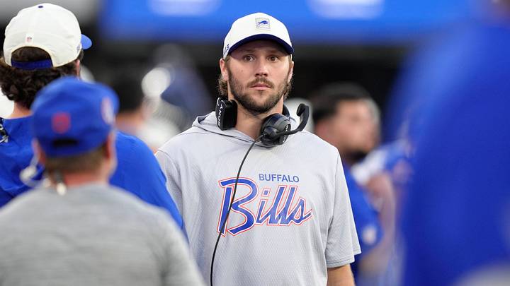 August 27, 2026: Josh Allen 17 during the Buffalo Bills vs Pittsburgh Steelers at Highmark Stadium August 27, 2026: Josh Allen 17 during the Buffalo Bills vs Pittsburgh Steelers at Highmark Stadium
