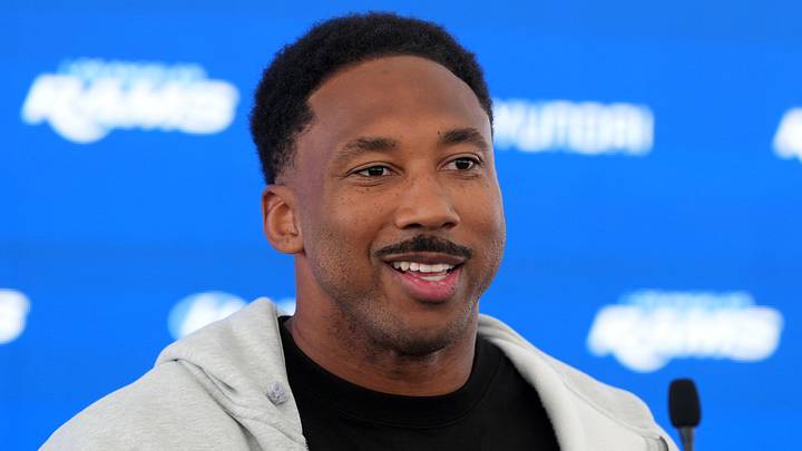 Los Angeles Rams defensive end Myles Garrett.