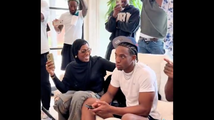 Bears draftee Malik Muhammad II was speechless when he was selected by Chicago.