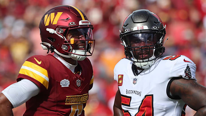 Jayden Daniels and Lavonte David