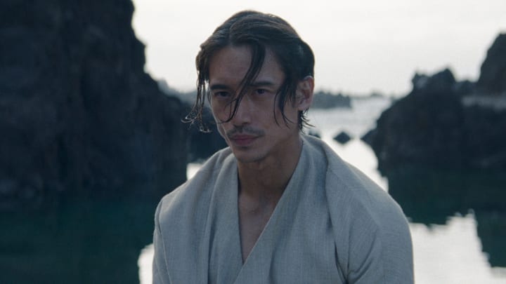 The Stranger (Manny Jacinto) in Lucasfilm's THE ACOLYTE, season one, exclusively on Disney+. ©2024 Lucasfilm Ltd. & TM. All Rights Reserved.
