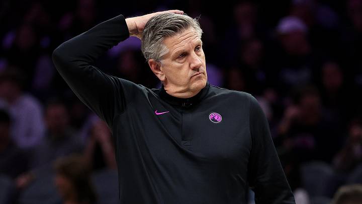 Mar 28, 2026; Minneapolis, Minnesota, USA; Minnesota Timberwolves head coach Chris Finch reacts during the second half against the Detroit Pistons at Target Center. Mandatory Credit: Matt Krohn-Imagn Images Mar 28, 2026; Minneapolis, Minnesota, USA; Minnesota Timberwolves head coach Chris Finch reacts during the second half against the Detroit Pistons at Target Center. Mandatory Credit: Matt Krohn-Imagn Images