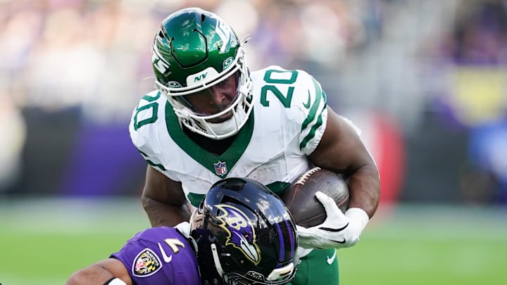 New York Jets running back Breece Hall