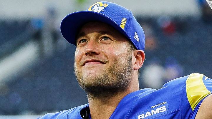 Los Angeles Rams quarterback Matthew Stafford. Los Angeles Rams quarterback Matthew Stafford.