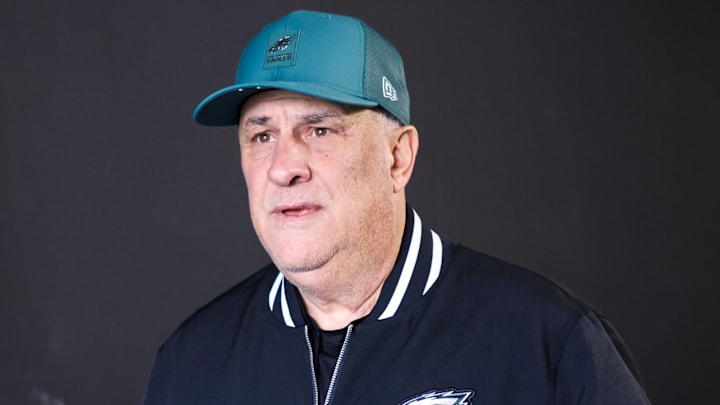Philadelphia Eagles defensive coordinator Vic Fangio
