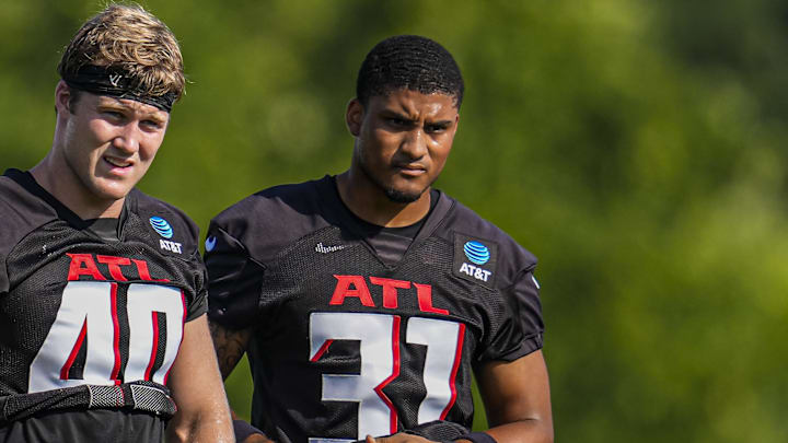 Former Notre Dame standout Xavier Watts is slated to start Week 1 at safety for the Atlanta Falcons vs. Tampa Bay Buccaneers.