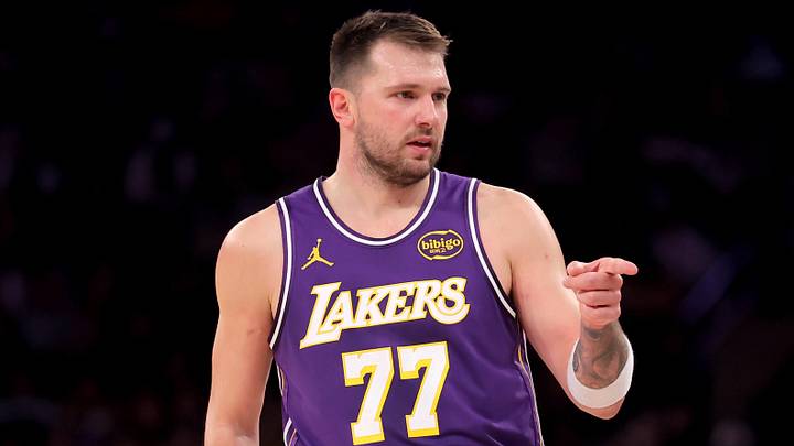 Los Angeles Lakers guard Luka Doncic