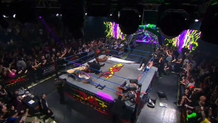 A former WWE champion makes a stunning return at TNA Against All Odds.