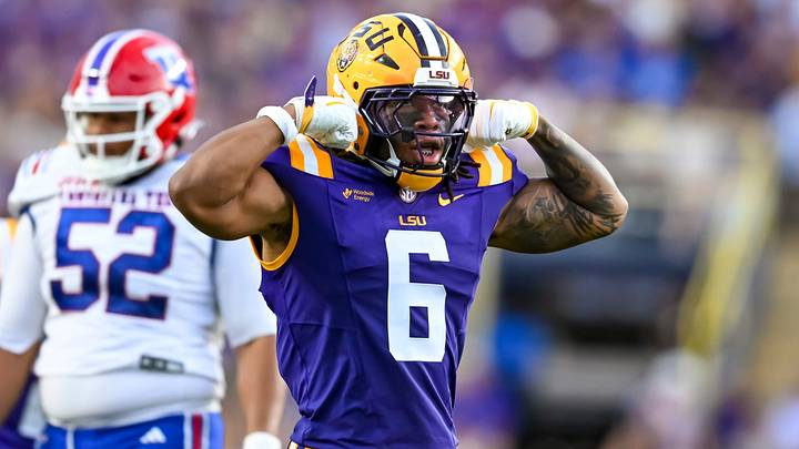 LSU linebacker TJ Dottery LSU linebacker TJ Dottery