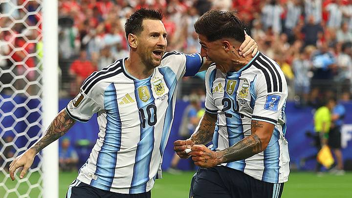 Lionel Messi is now the outright top scorer in World Cup history. Lionel Messi is now the outright top scorer in World Cup history.