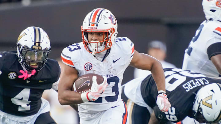 Auburn running back Jeremiah Cobb is one of the SEC's top rushers.