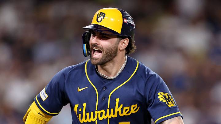 Milwaukee Brewers player Garrett Mitchell