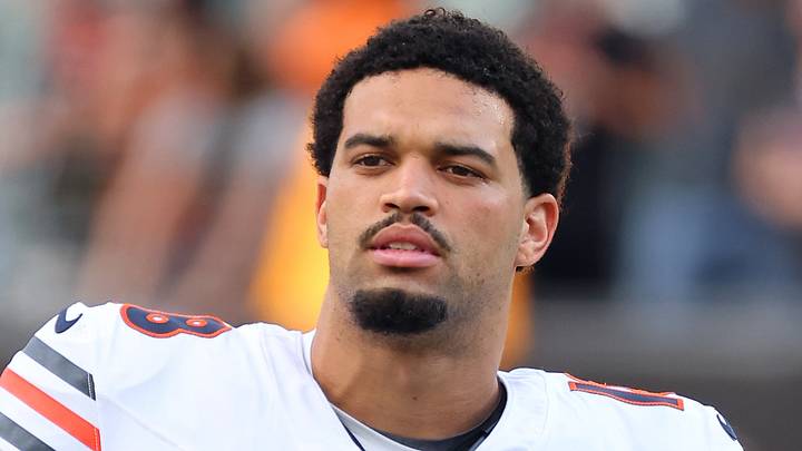 Chicago Bears quarterback Caleb Williams
