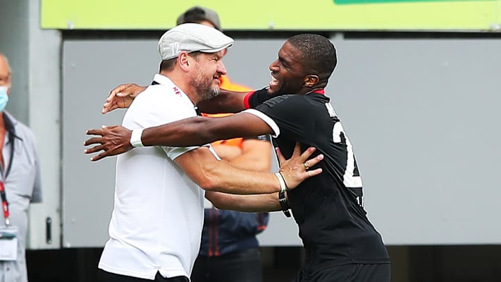 Wieder vereint? Anthony Modeste und Steffen Baumgart