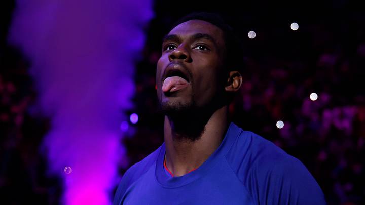 May 17, 2026; Detroit, Michigan, USA; Detroit Pistons center Jalen Duren (0) reacts before game seven of the second round of the 2026 NBA Playoffs against the Cleveland Cavaliers at Little Caesars Arena. Mandatory Credit: Rick Osentoski-Imagn Images May 17, 2026; Detroit, Michigan, USA; Detroit Pistons center Jalen Duren (0) reacts before game seven of the second round of the 2026 NBA Playoffs against the Cleveland Cavaliers at Little Caesars Arena. Mandatory Credit: Rick Osentoski-Imagn Images