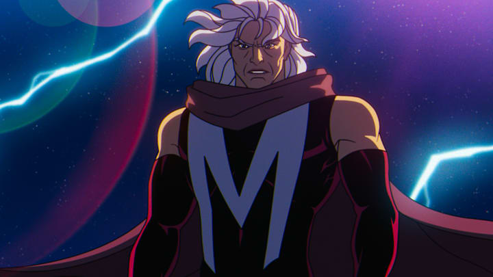 Magneto (voiced by Matthew Waterson) in Marvel Animation's X-MEN '97. Photo courtesy of Marvel Animation. © 2024 MARVEL.