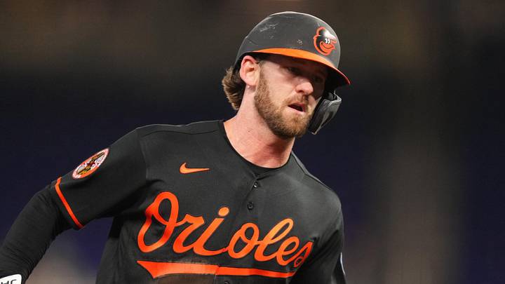 Baltimore Orioles left fielder Taylor Ward (3) runs the runs the bases